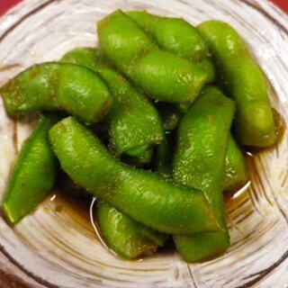 枝豆麺つゆ柚子胡椒煮